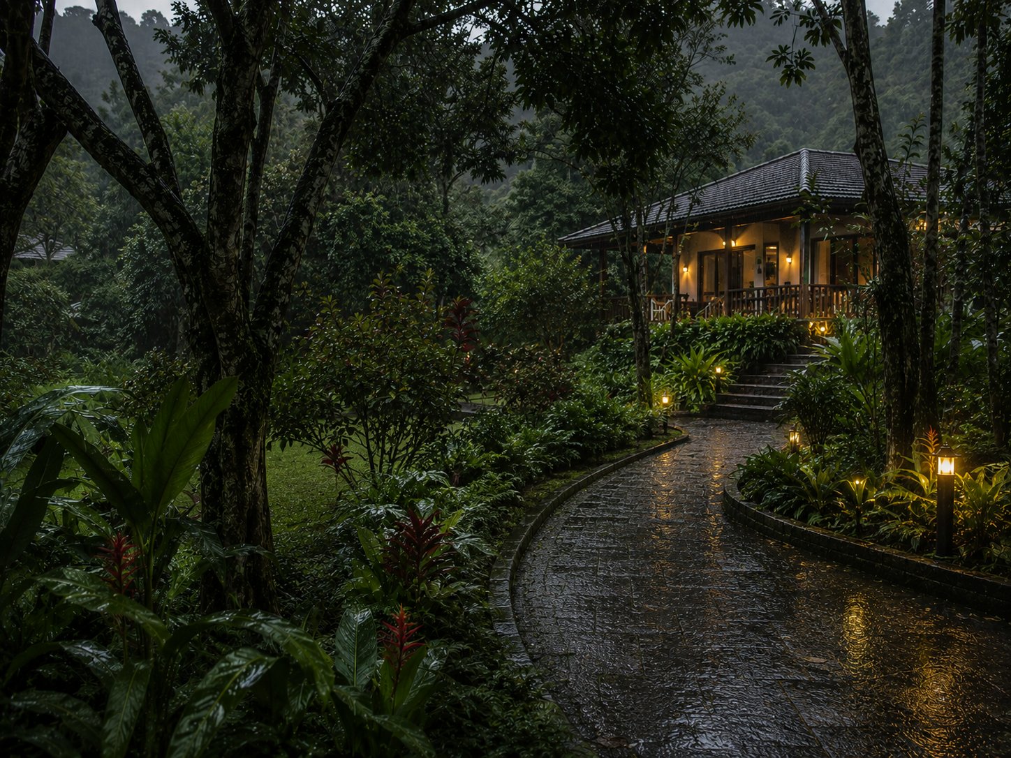 Casa lluvia